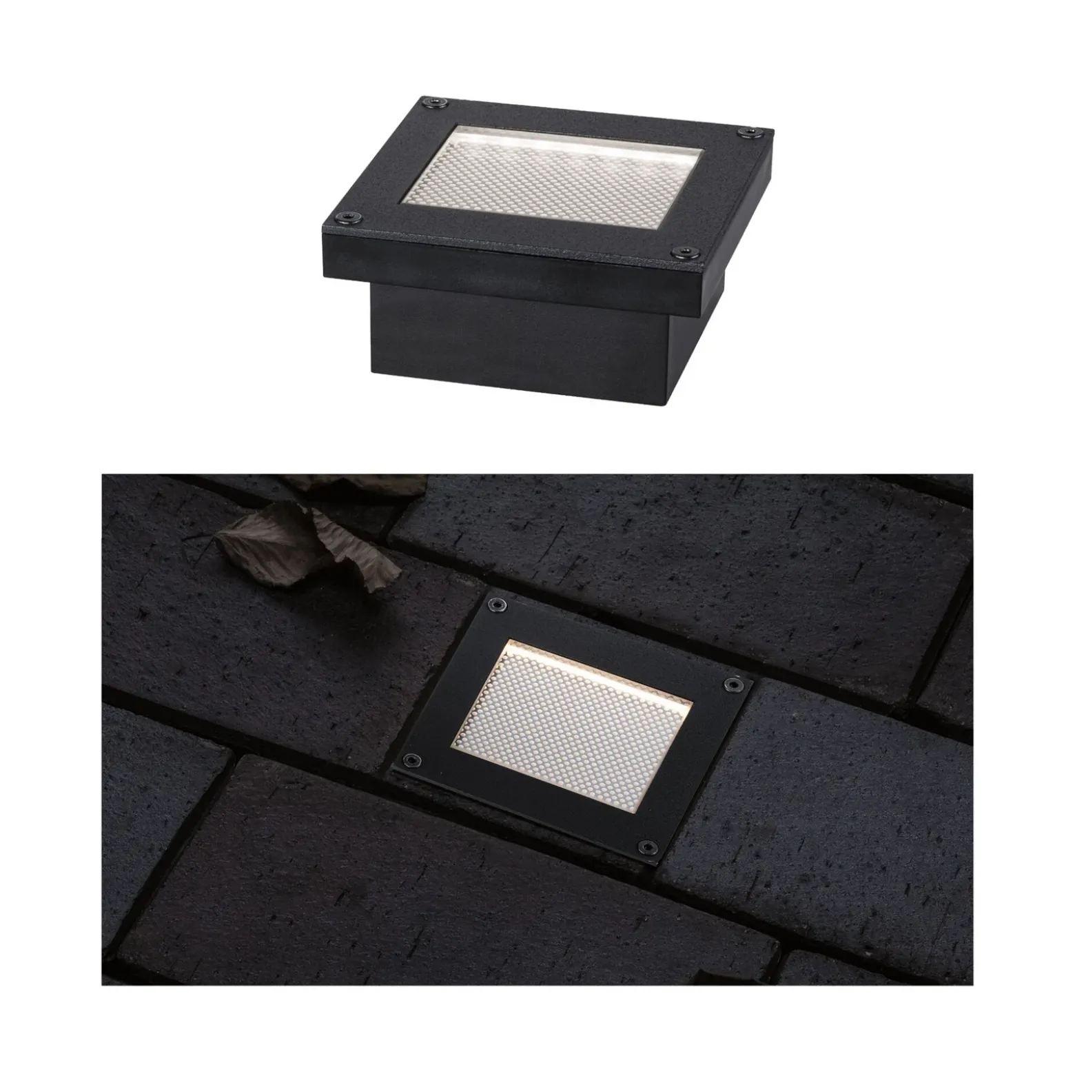 Paulmann Domenic LED foco de suelo empotrable 8x8cm