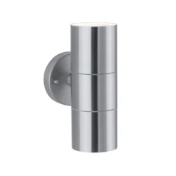 Paulmann Flame aplique para exterior 2 luces acero inoxidable