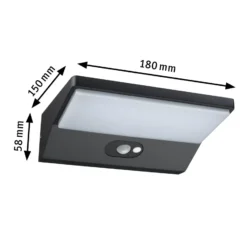 Paulmann House aplique LED sensor profundidad 15cm
