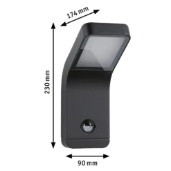 Paulmann Kulma aplique LED para exterior con sensor