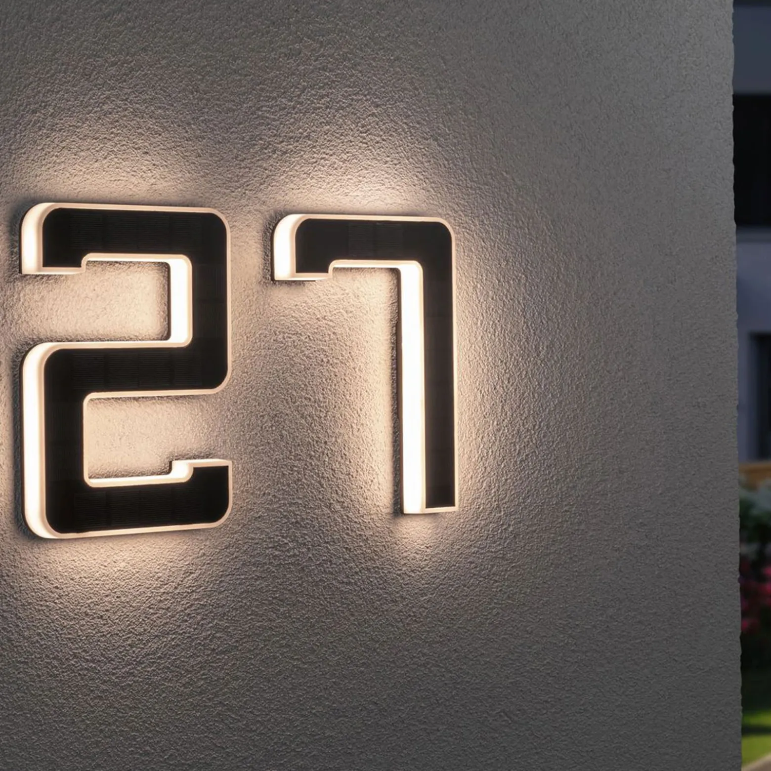 Paulmann número de casa LED solar 3