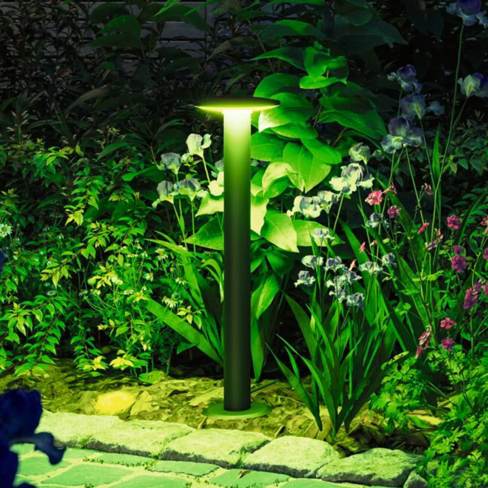 Paulmann Plat ZigBee RGBW Bolardo luminoso LED regulable