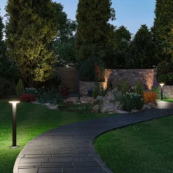 Paulmann Plug & Shine Bolardo luminoso LED Placa, RGBW, ZigBee