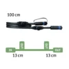 Paulmann Plug & Shine foco con pica Sting 3000K