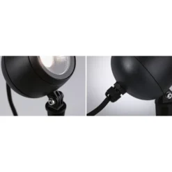 Paulmann Plug & Shine foco LED Kikolo, 3.000 K, 60°, aluminio