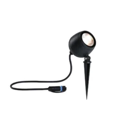 Paulmann Plug & Shine foco LED Kikolo, 3.000 K, 60°, aluminio