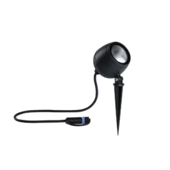 Paulmann Plug & Shine foco LED Kikolo, 3.000 K, 20°, aluminio