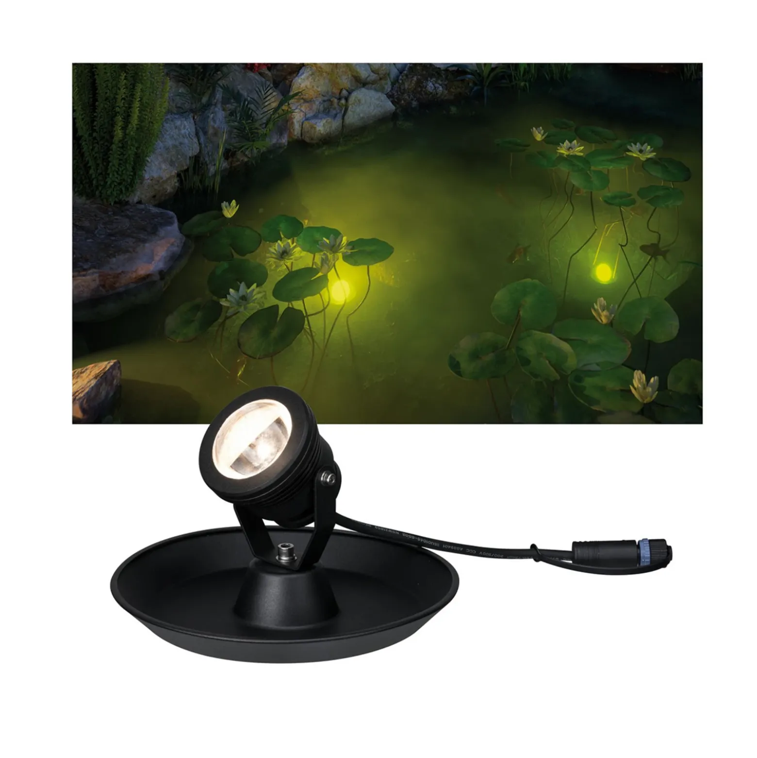 Paulmann Plug & Shine LED estanque spot Subacuático