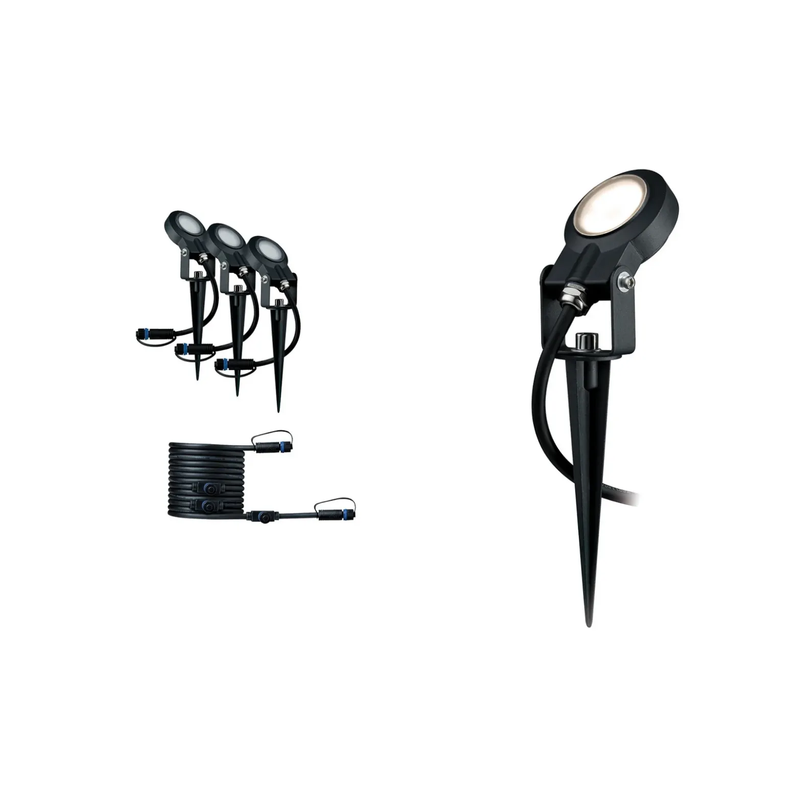Paulmann Plug & Shine Sting 3000K Extensión de 3 unidades