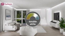 Paulmann Plug & Shine tira LED neón 2 m, ZigBee, RGB, IP67