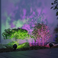 Paulmann Smart LED-Erdspießspot Kikolo, RGBW, antracita IP65
