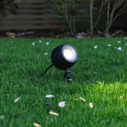 Paulmann Smart LED, proyector de suelo con piqueta Kikolo, CCT, antracita, IP65