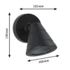 Paulmann Trian aplique de exterior GU10 orientable