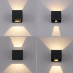 Paul Neuhaus Block aplique LED de exterior up/down