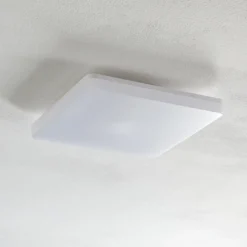 Plafón con sensor LED Pronto, angular, 33x33cm