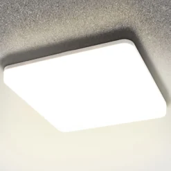 Plafón con sensor LED Pronto, angular, 33x33cm