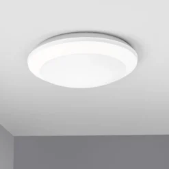 Plafón con sensor Umberta 2 x E27 blanco