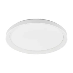 Plafón LED Arcchio Vivy, Ø 58 cm, blanca, metal