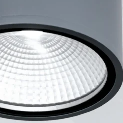 Plafón LED Sputnik IP65 Ø 14,5 cm antracita