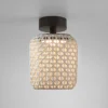 Plafón para exterior Bover Nans PF/21 LED, beige
