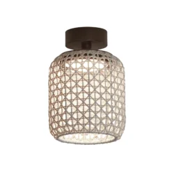 Plafón para exterior Bover Nans PF/21 LED, beige