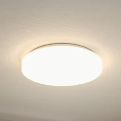 Plafón Paulmann Axin, Ø 35 cm, blanca, IP44, E27
