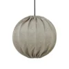 PR Home Alva lámpara colgante exterior beige Ø40cm