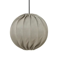 PR Home Alva lámpara colgante exterior beige Ø50cm