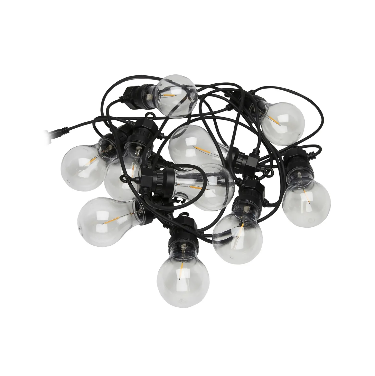 PR Home Glow cadena de luces exterior LED, negro