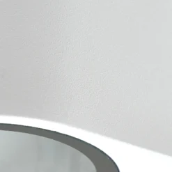 Prios aplique de exterior Tetje, blanco, redondo, 10 cm