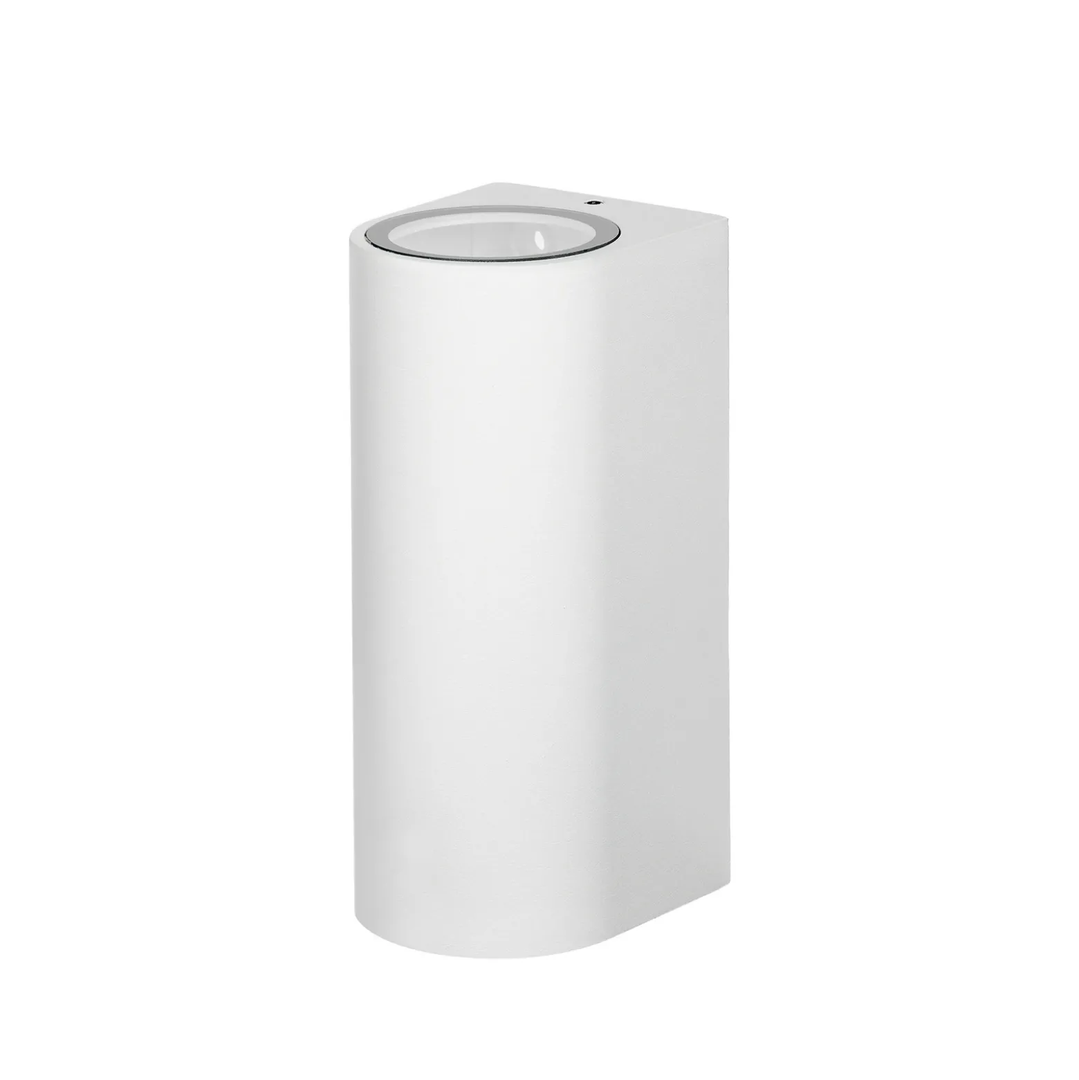 Prios aplique de exterior Tetje, blanco, redondo, 16 cm, set de 4