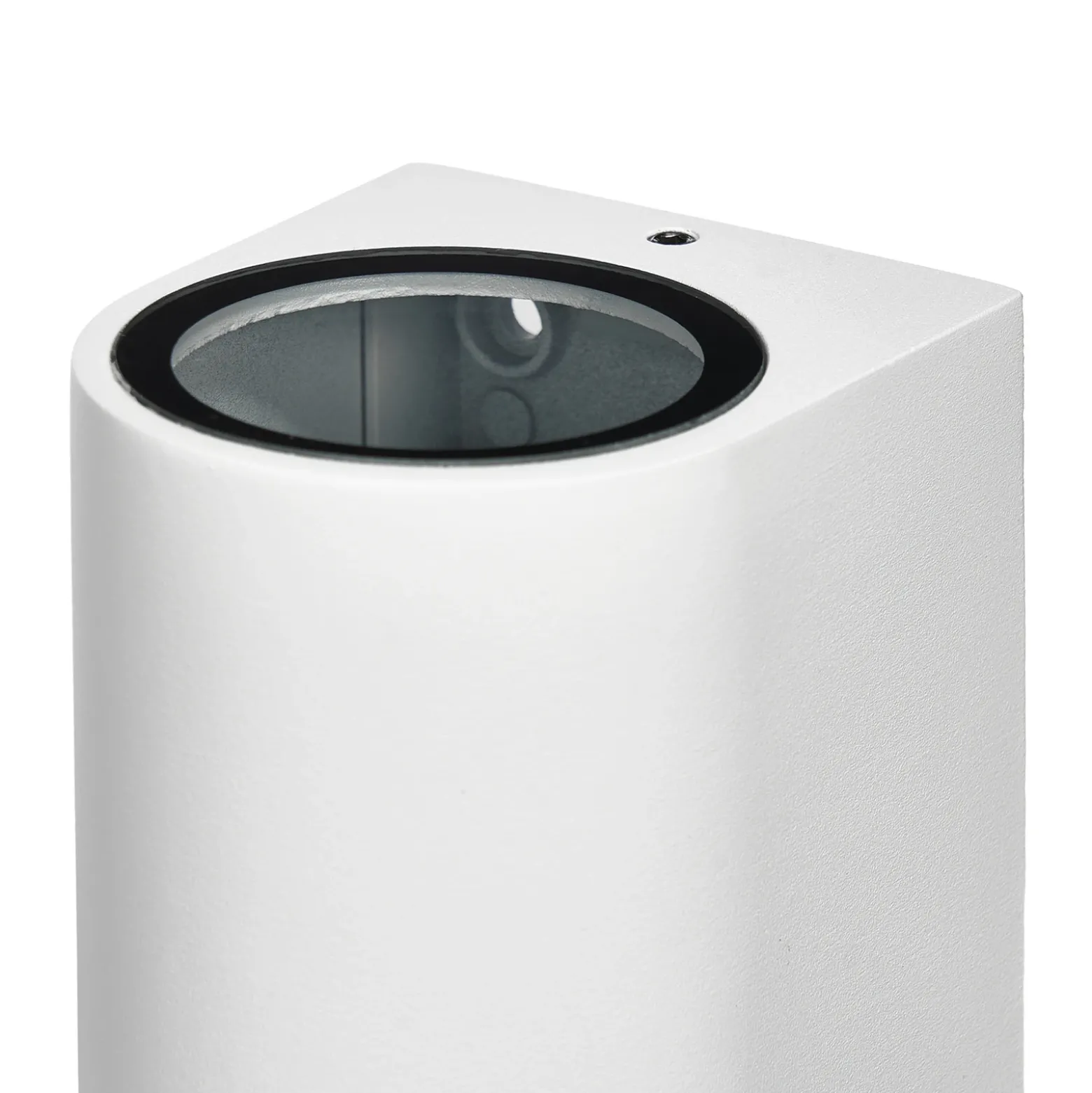 Prios aplique de exterior Tetje, blanco, redondo, 16 cm
