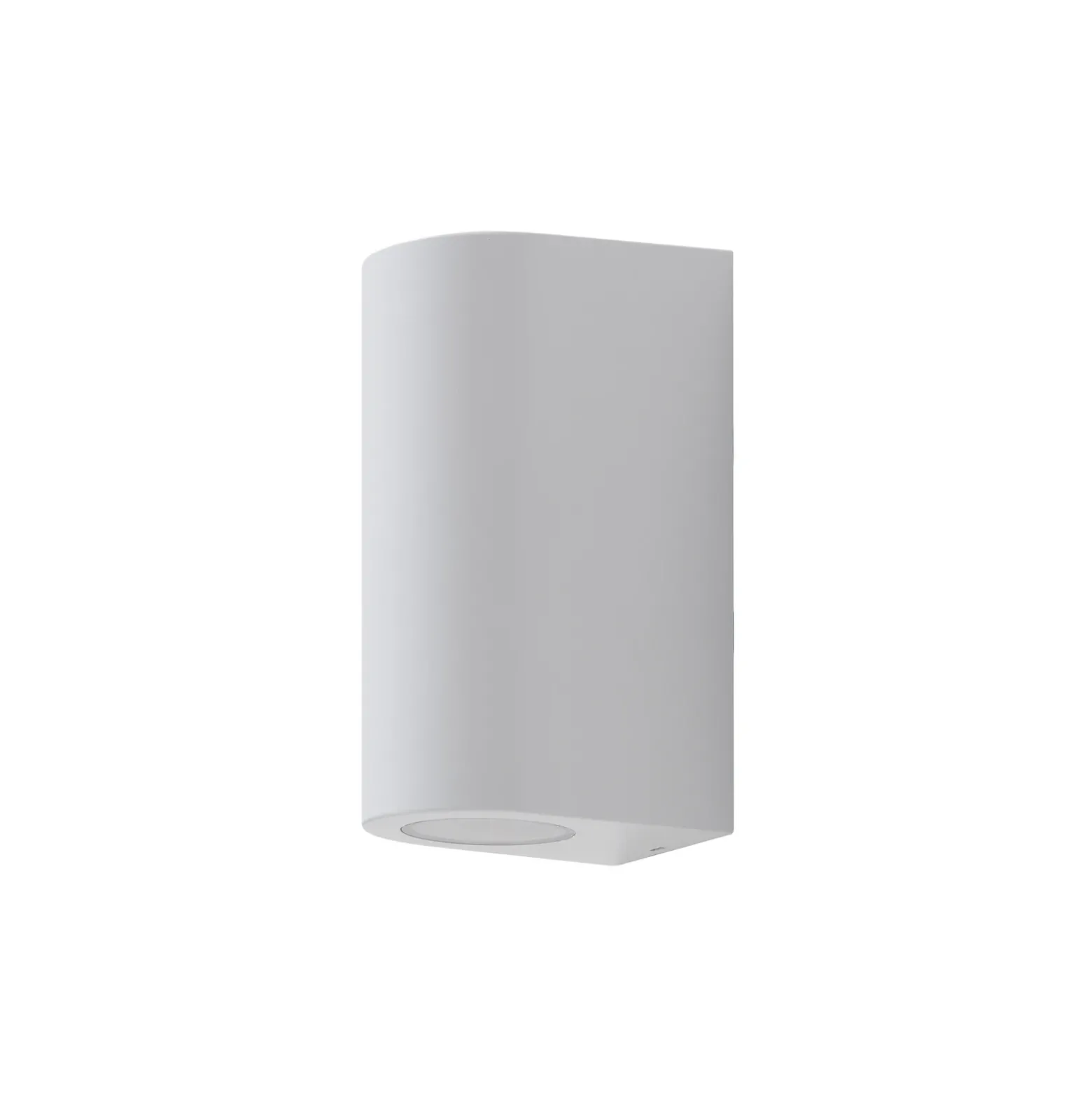 Prios Irfan aplique de exterior redondo blanco 15,5 cm