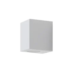 Prios Irfan aplique de exterior angular blanco 10 cm