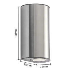Prios Zavallina Aplique para exterior LED, arriba & abajo