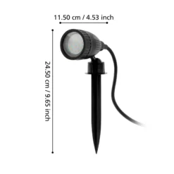 Reflector elegante con pica de tierra LED Nema