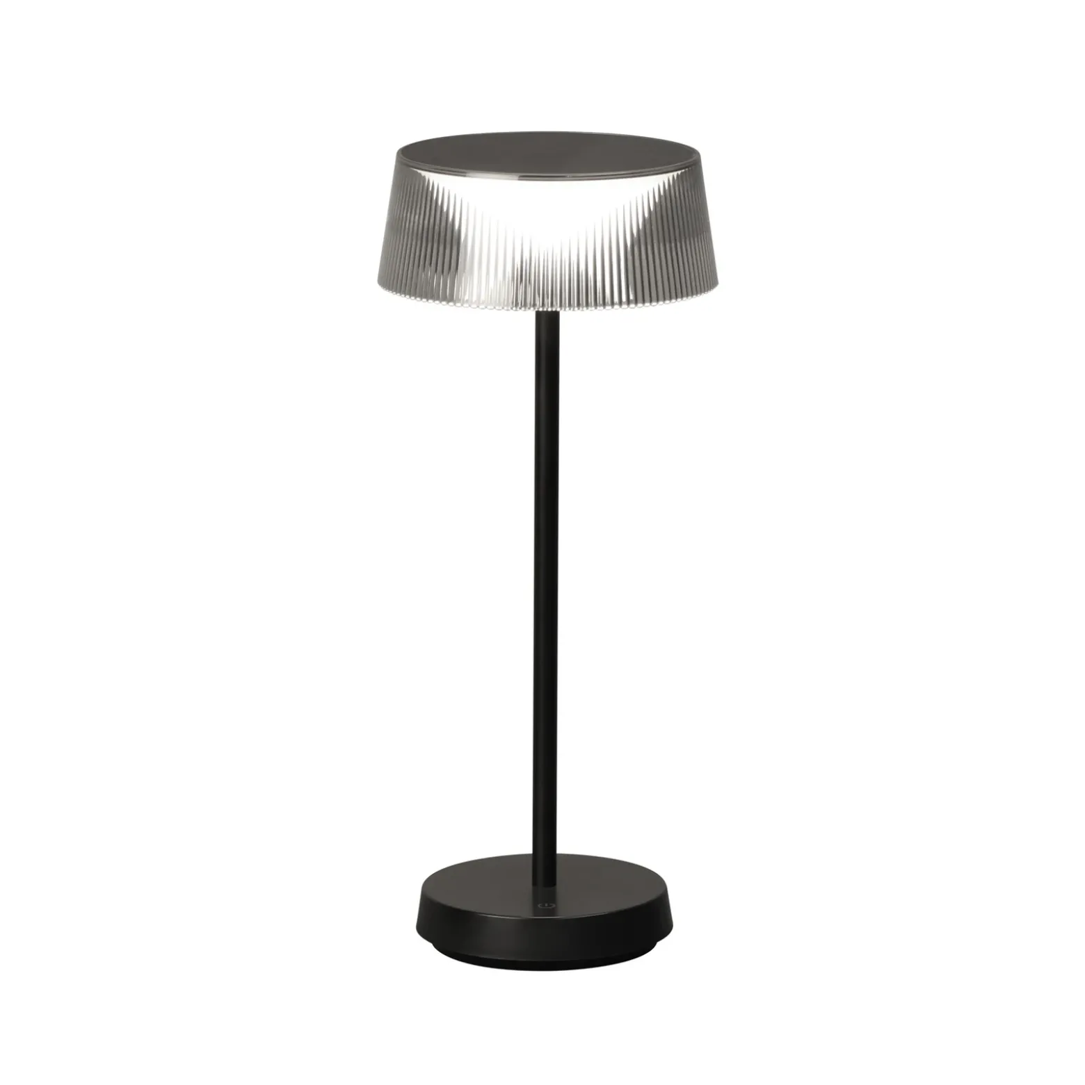Schöner Wohnen Lámpara de mesa LED recargable Torre, IP44, atenuador