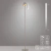 Schöner Wohnen Lámpara de pie LED recargable Bellis, color arena, IP54