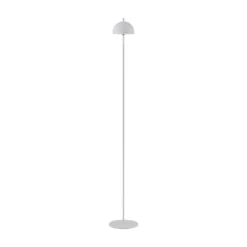 Schöner Wohnen Lámpara de pie LED recargable Bellis, blanca, IP54