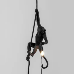 SELETTI Lámpara colgante LED lámpara colgante negro