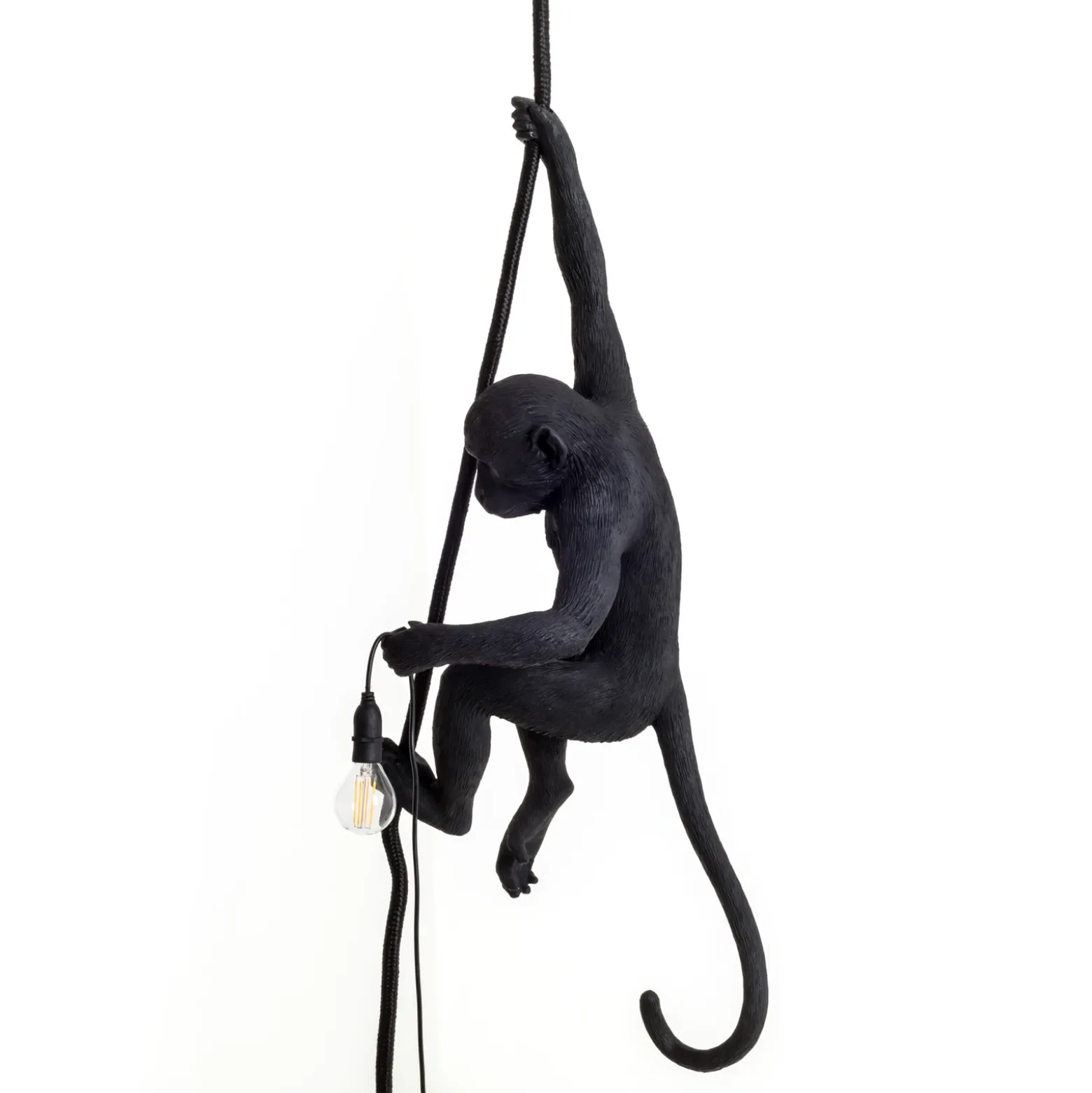 SELETTI Lámpara colgante LED lámpara colgante negro