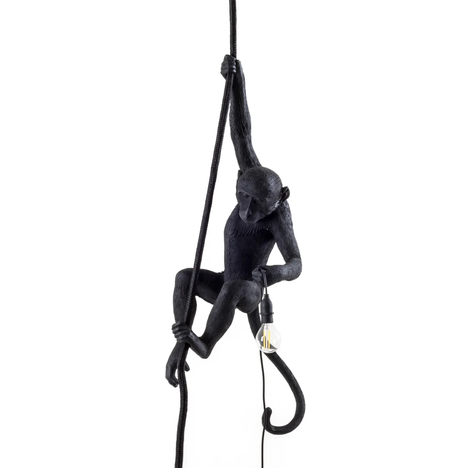 SELETTI Lámpara colgante LED lámpara colgante negro