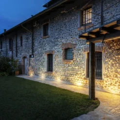 SLV Dasar Flat 120 Lámpara de suelo empotrable LED, 3.000 K