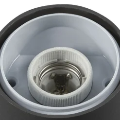 SLV Grafit bolardo luminoso antracita cilindro 90 cm