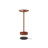SLV Lámpara LED recargable Vinolina One, óxido, 2.700 K, altura 33 cm