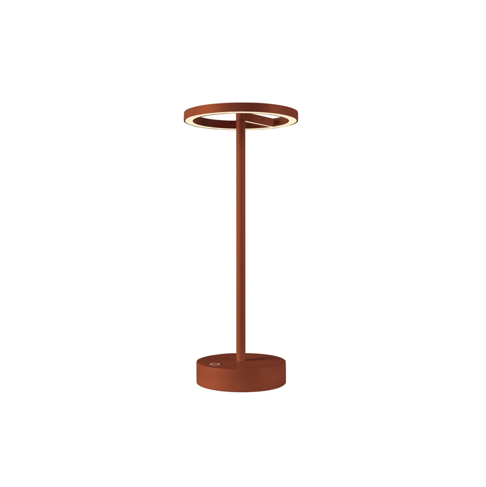 SLV Lámpara LED recargable Vinolina One, óxido, 2.700 K, altura 33 cm
