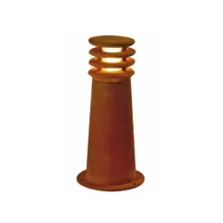 SLV Lámpara sobremuro Rusty 40, color óxido, acero, altura 40 cm