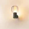 SLV Ovalisk aplique LED de exterior CCT
