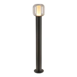 SLV Ovalisk Bolardo luminoso LED CCT, altura 100 cm