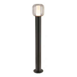 SLV Ovalisk Bolardo luminoso LED CCT, altura 100 cm